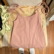 Fashion Nova Pink Slip Dress Sleeveless Short Women's Size S