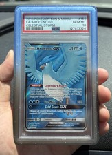 Articuno Gx Full Art Pokemon Sun & Moon Celestial Storm 154/168 PSA 10 on eBay