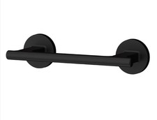 Capistrano Wall Mounted Holder - Matte Black Metal Bathroom Tissue Roll Holde...