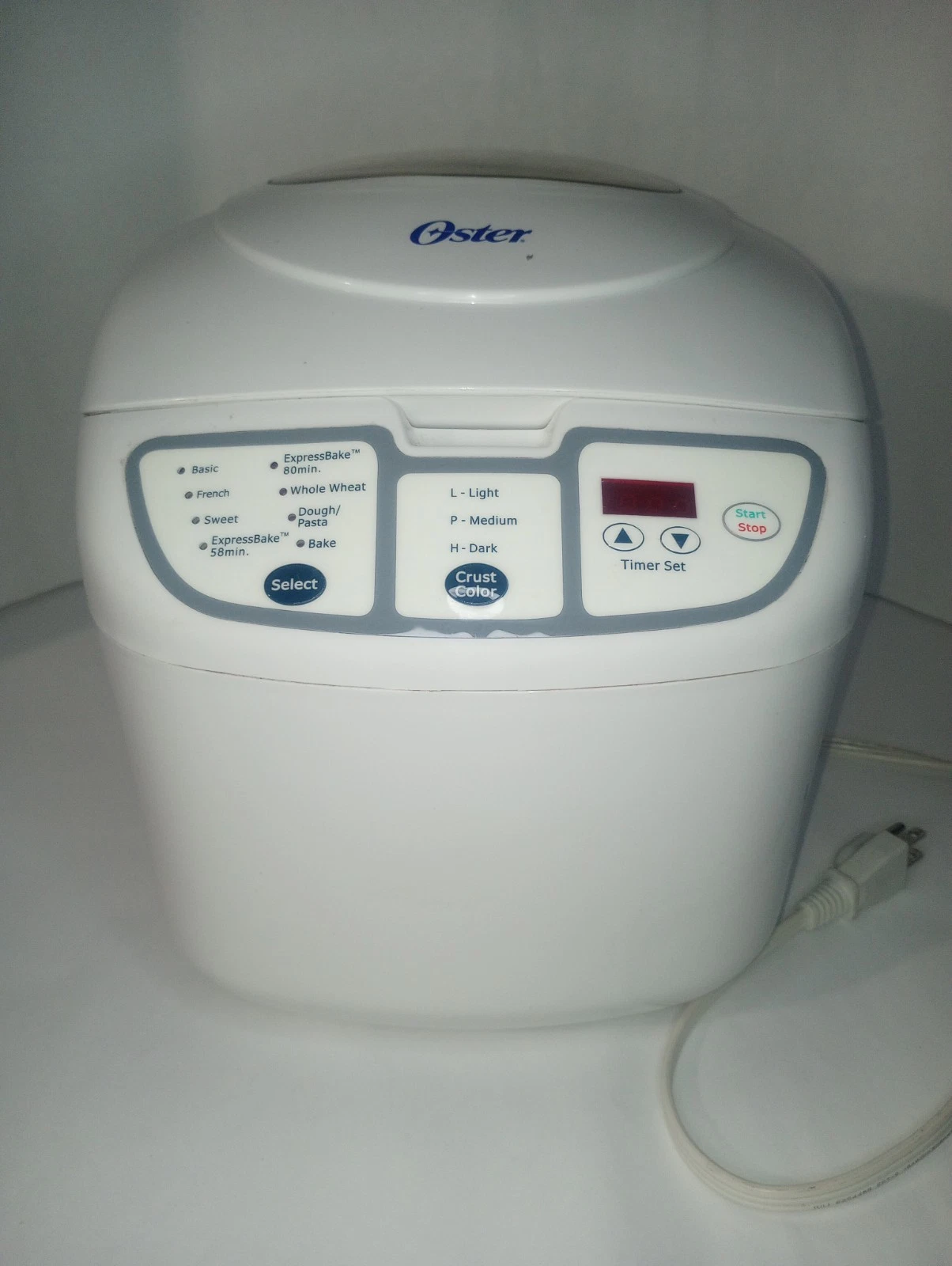 Oster Model 5838 ExpressBake Bread Maker 2lb Loaf w/pan & paddle Tested
Opens in a new window or tab