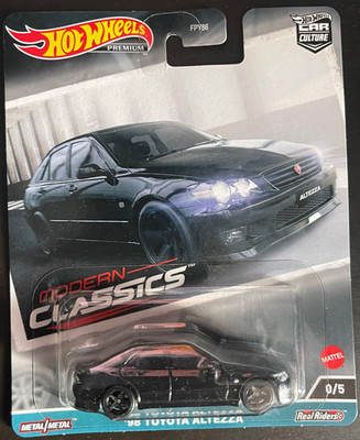 Hot Wheels Premium 0/5 Chase 98 Toyota Altezza Modern Classics Car Culture