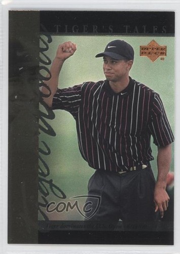 2001 Upper Deck Tiger's Tales Tiger Woods #TT25 Rookie RC