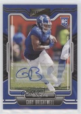 2021 Panini Playbook Rookie Gold Signatures 27/99 Gary Brightwell #187 Auto 0c2