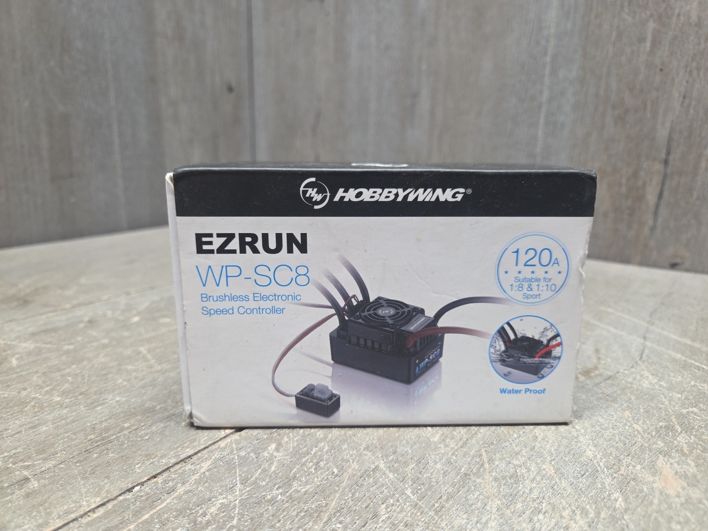 HOBBYWING EZRUN WP SC8 120AMP BRUSHLESS ESC 1/8 To Fit TRAXX