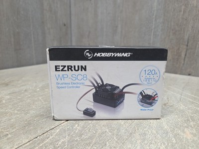 HOBBYWING EZRUN WP SC8 120AMP BRUSHLESS ESC 1/8 To Fit TRAXXAS ARRMA LOSI VRX