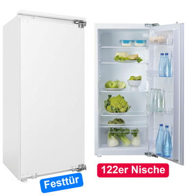 Privileg Einbau Kühlschrank 193L Abtauautomatik LED 122 cm Festtür Vollraum NEU