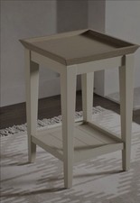 Marks & Spencer Sandbanks Side Table Neutral Colour Contemporary Style Practical