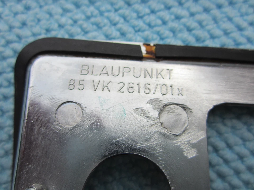 BLAUPUNKT AUTORADIO-CHROMBLENDE für OPEL REKORD A L6 OLYMPIA COUPÉ VAN 1963-1965 - Bild 4 von 4