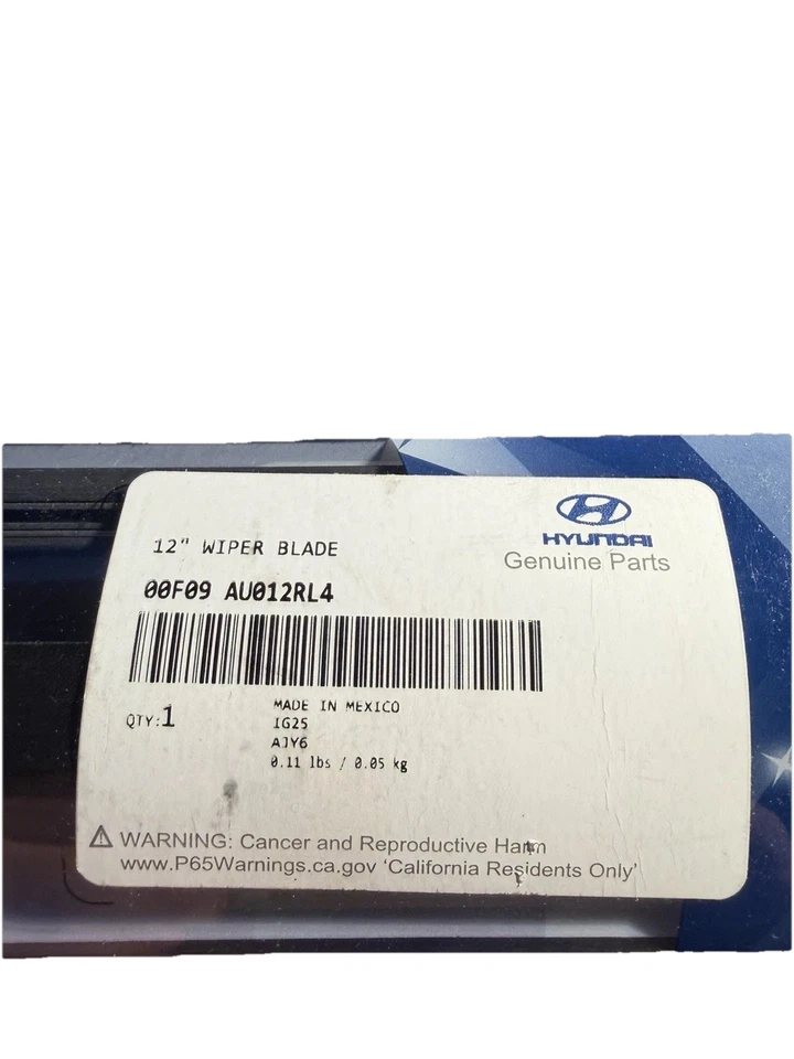 Limpiaparabrisas trasero original Hyundai 12 pulgadas Foto 2 de 3