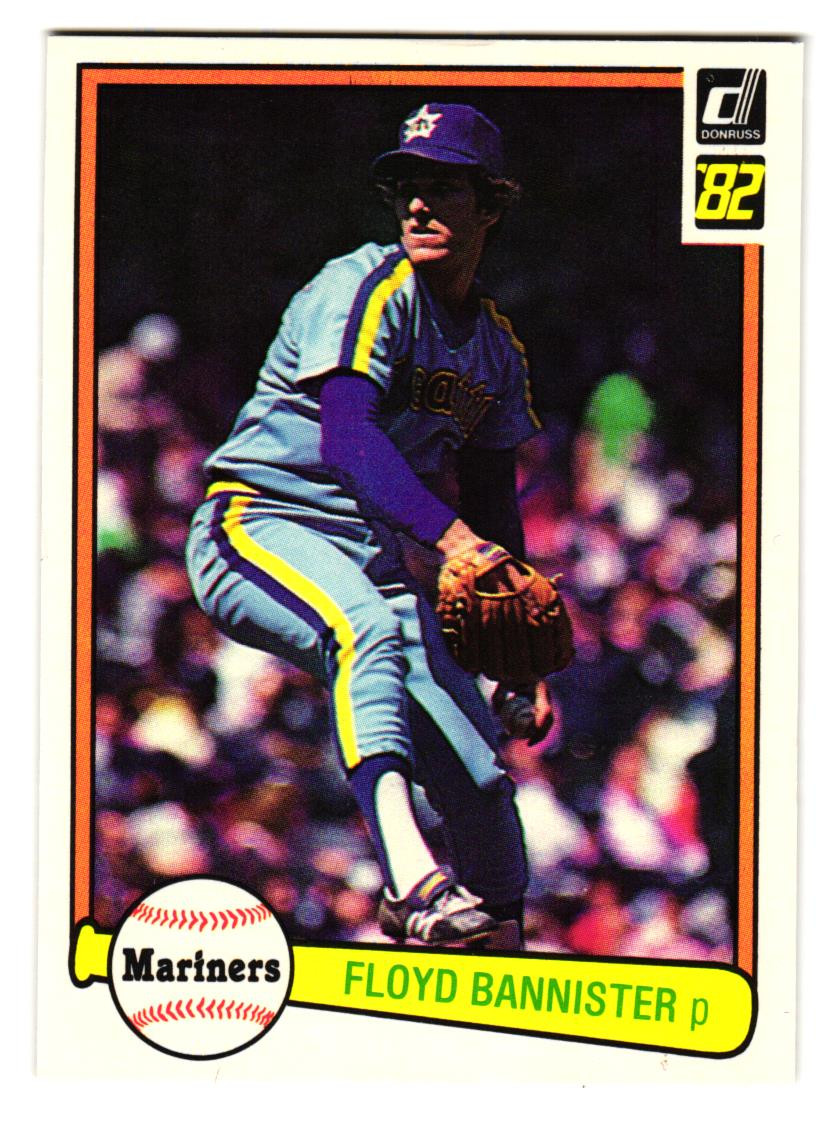 1982 Donruss - Floyd Bannister #100 Seattle Mariners