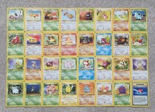Complete Jungle Base Common Uncommon Set 33-64 - 32 Pokemon Cards LP MP HP - S1