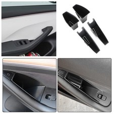 F&uuml;r Tesla Model 3 2017-2024 Model Y Mittelkonsole Organizer Ablagebox Schwarz