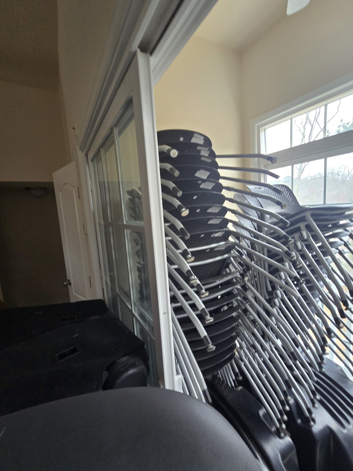 HERMAN MILLER CAPER STACKING CHAIRS