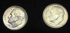 Lot of 2 - 1947 S Roosevelt Dime CH BU LUSTER! 90% Silver