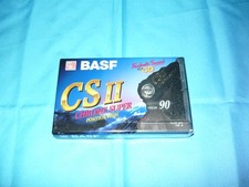 Vintage New Sealed BASF Chrome Super II 90 Minutes 1995 Blank Cassette