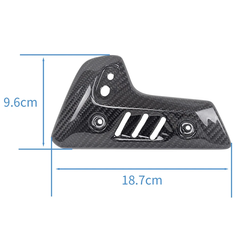 For Triumph Street Triple 1200 Carbon Fiber Radiater Covers Side PanelsRadiator - Image 4 of 4