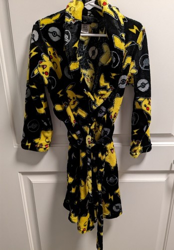 Pokemon Kids Fleece Pajama Robe XS (4-6) - Picture 4 of 6