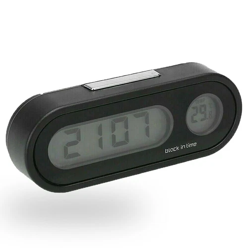 Car Electronic Clock Luminous Thermometer LED Digital Display Dashboard Clock A - Picture 8 of 9