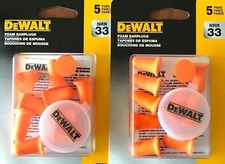 DEWALT DPG63 Bell Shape Disposable Foam Earplugs ( 10 Pairs )