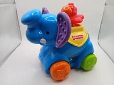 Fisher Price Amazing Animals Press And Go Parade - Elephant - Sounds And Motion