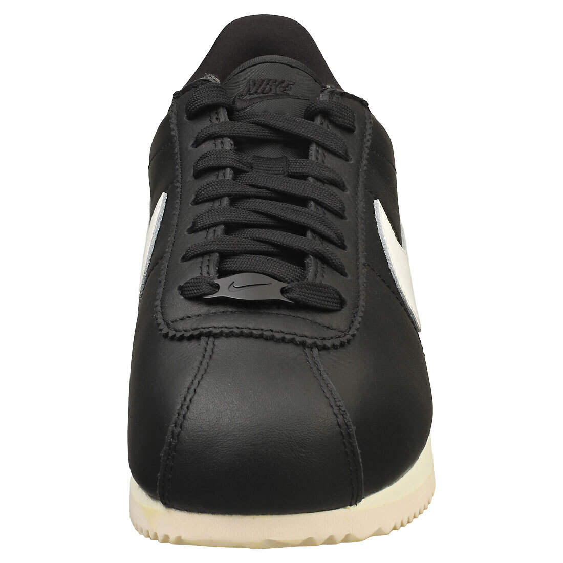 Nike Cortez 23 Premium Womens Black White Casual Sneakers