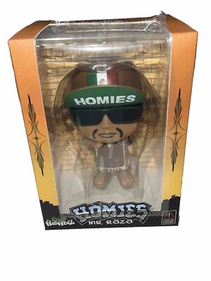 HOMIES BIG HEADZ 2 MR. RAZA FIGURE DAVID GONZALES ART NEW!
