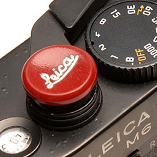 For Leica Soft Release Button Silver White Grey Black Blue Purple Red New - Afbeelding 7 van 21