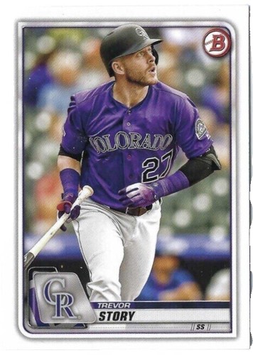 ed/99 🔥 TREVOR STORY RC 2016 Topps Bunt Baseball Card Parallel