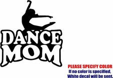 Dance Mom 03 Graphic Die Cut decal sticker Car Truck Boat Window Bumper 9"