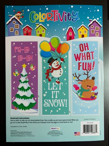 COLORTIVITY CHRISTMAS JINGLE ALL THE WAY! NEW COLORING & ACTIVITY BOOK FOR KIDS - Imagen 2 de 2