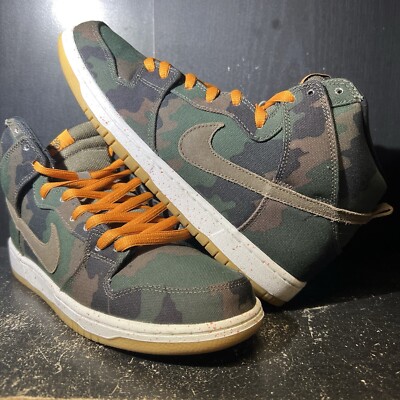 Nike SB Dunk High Fiveoneo Camo Size