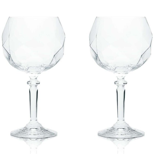 Set Of 2 x Hendricks Crossley Gin Large Gin Copa Goblet Glasses Brand
