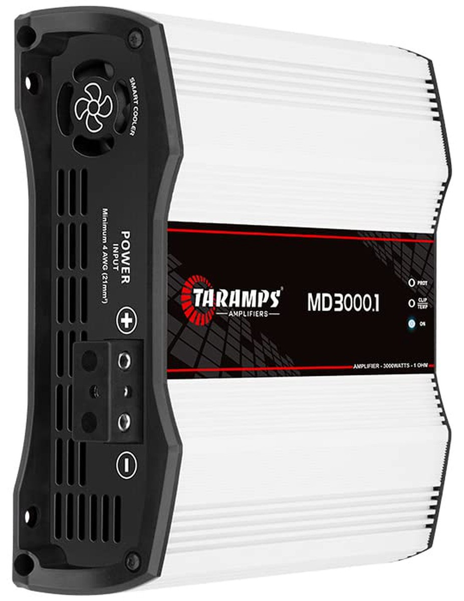 Taramps MD 3000.1 Amplifier 1 Ohm 3000 Watts RMS 1 Channel Full