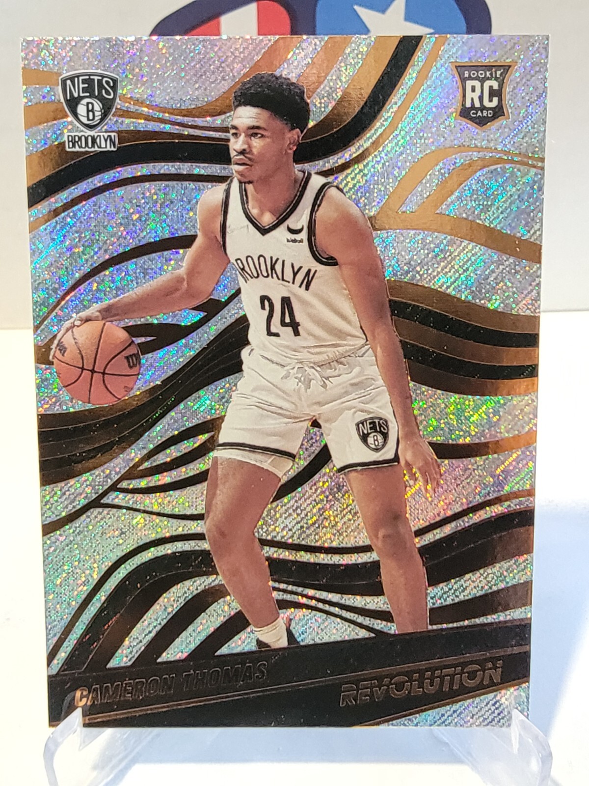 2021-22 Panini Revolution Cameron Thomas Rookie # 109 Brooklyn Nets RC