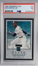 1996 Donruss Elite #70 Ken Griffey Jr /10000 HOF PSA 7