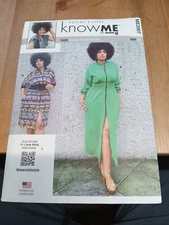 Misses Knit Dress Sewing Pattern 2007 UNCUT Know Me by mimi g Size 8 - 16