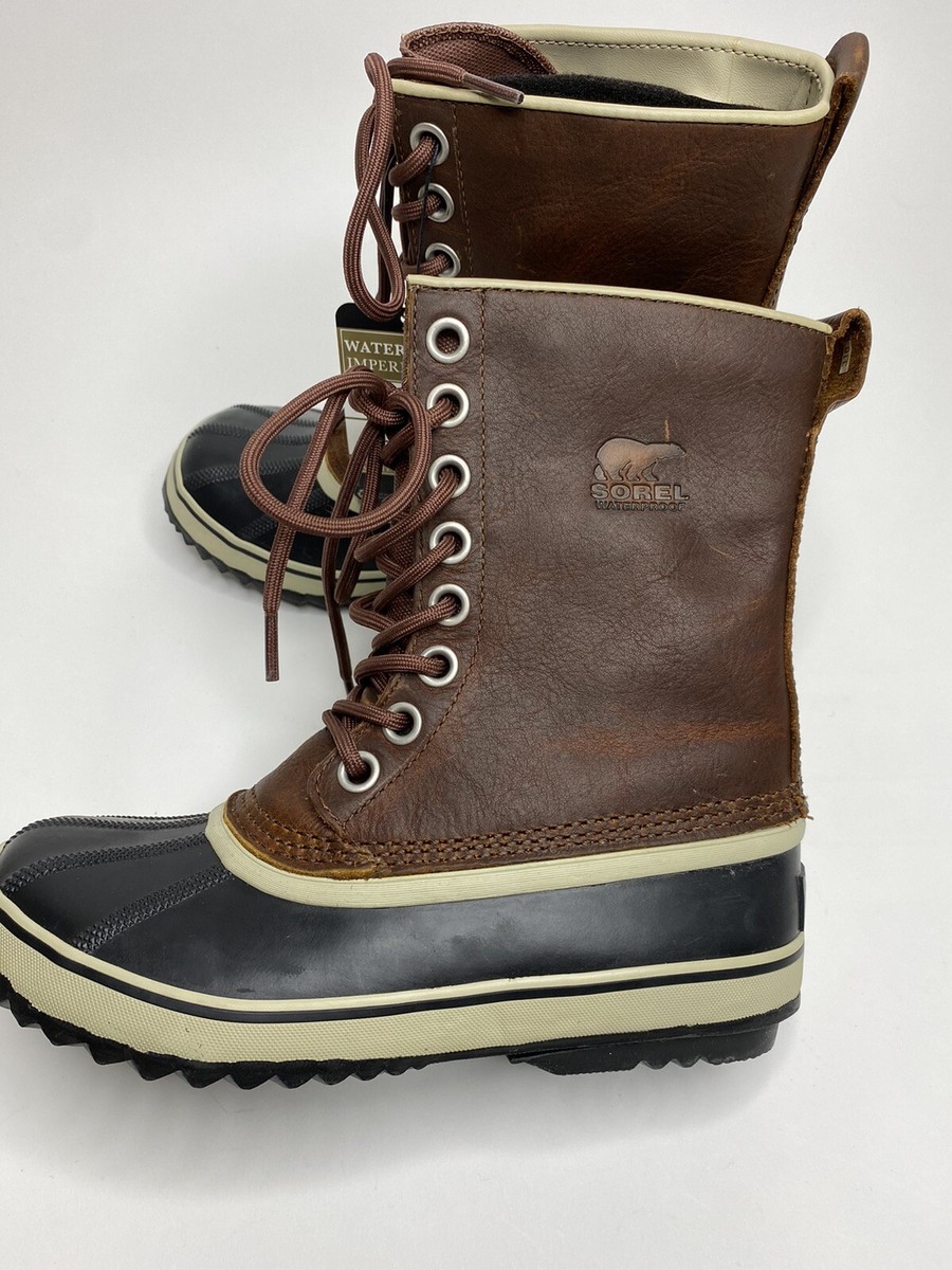 Women's Sorel 1964 Premium NL1718-206 Waterproof Leather Rubber