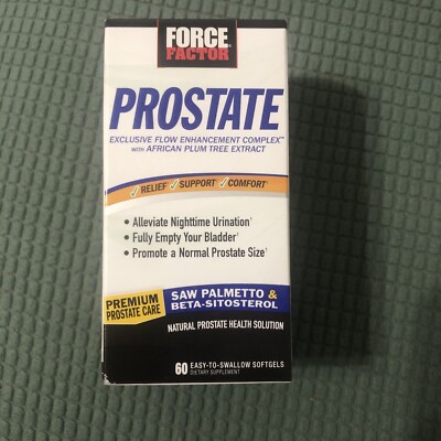 Force Factor Prostate Softgels - 60 Count