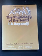 Vintage The Physiology of The Joints I.A. Kapandji Volume Three Second Ed 1979