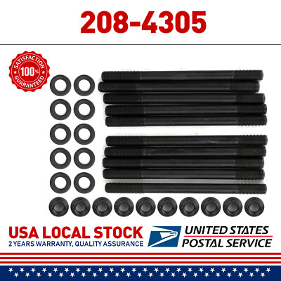 10 Cylinder Head Studs FOR 96-00 Civic Del Sol EL D16 D16Y D16Y7 D16Y8 SOHC 1.6L