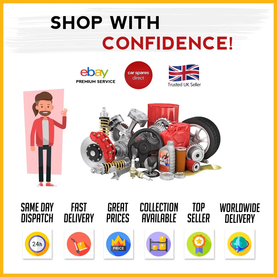 FORD TRANSIT MK6 MK7 2000-2014 PROPSHAFT UNIVERSAL JOINT UJ 30MM X 92MM 1835511 - Image 3 of 4