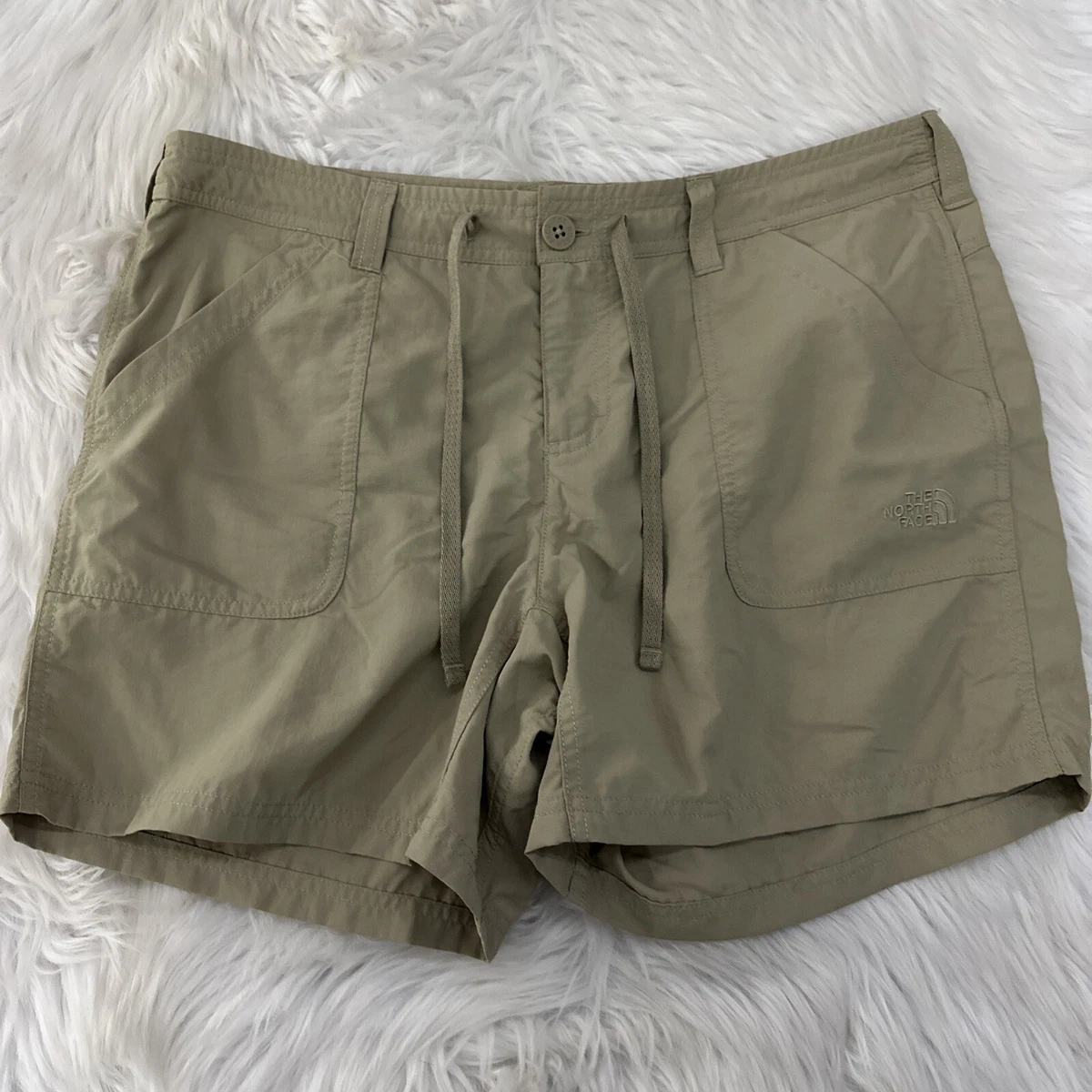 The North Face Womens Nylon Hiking Shorts 14 Internal Stow Pocket