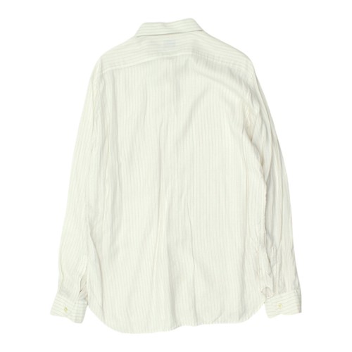 Valentino Mens White Pin Stripe Shirt | Vintage High End Designer Formal VTG - Picture 2 of 4