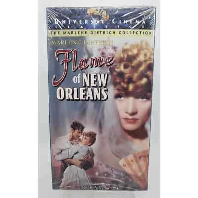Vintage Flame of New Orleans (1941) - (VHS, 1998) - MARLENE DIETRICH - NEW