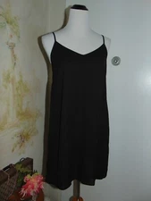Cras Little Black Dress Semi Sheer Sexy International Designer Brand Medium 38
