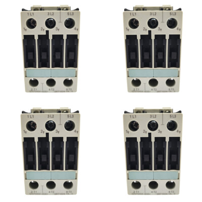 4PCS 3RT1024 Contactor 480V coil 12A replace Siemens Contactor 3RT1024-1AV60 AC