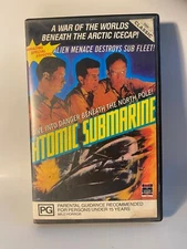 Atomic Submarine RCA Columbia AU VHS Video cult 60s AIP ALex Gordon sci-fi