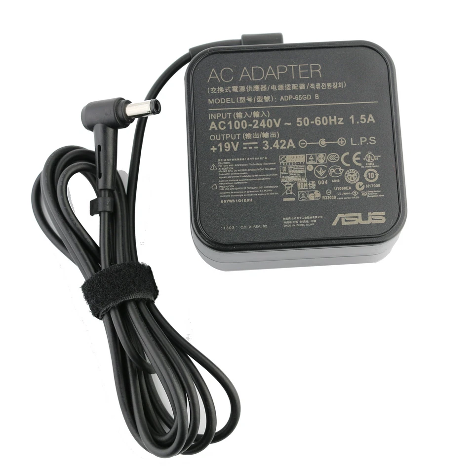 65W AC Adapter For ASUS TUF Gaming VG27AQ VG27BQ VG27VQ Monitor Power Supply - Image 2 of 4