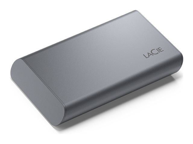 LaCie Mobile SSD 500GB Secure USB-C USB 3.0 Space Gray Solid STKH500800