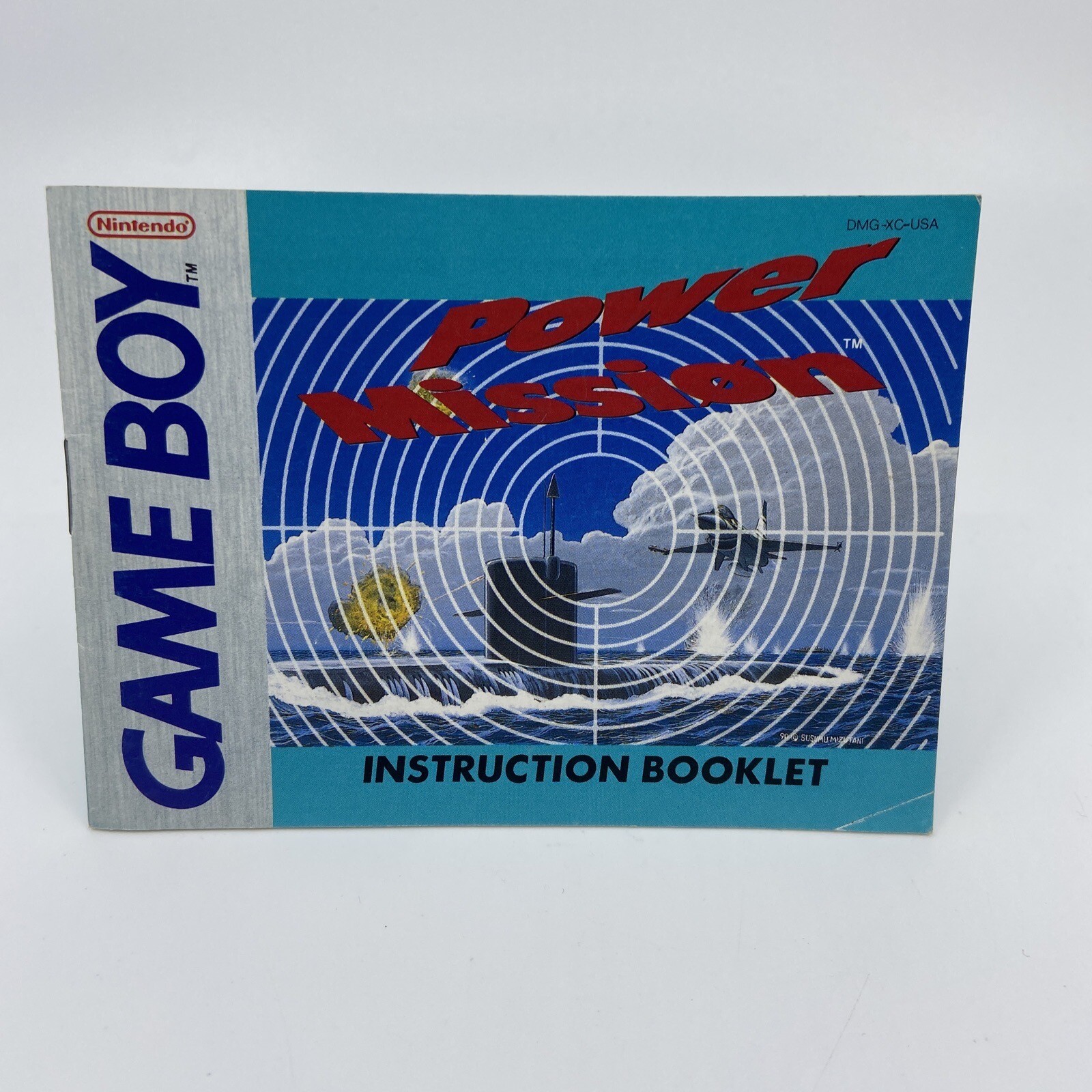 Notice Nintendo Game Boy GB Power Mission Très Bon État - Version USA
